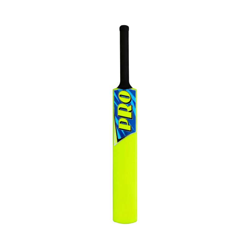 PLASTIC BAT FLUO LIME/ BLACK