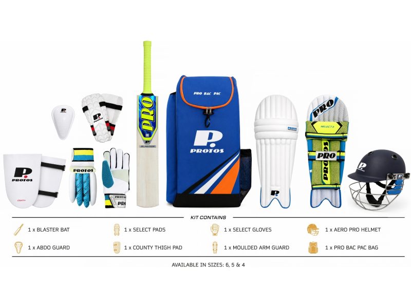 JUNIOR CRICKET KIT (WITH HELMET)